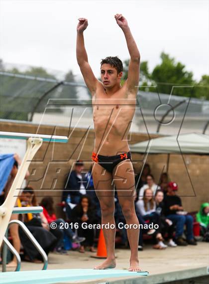 Thumbnail 1 in CIF SJS Boys Diving Championships photogallery.