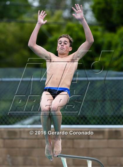 Thumbnail 2 in CIF SJS Boys Diving Championships photogallery.