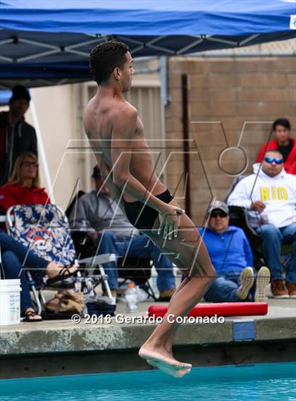 Thumbnail 2 in CIF SJS Boys Diving Championships photogallery.