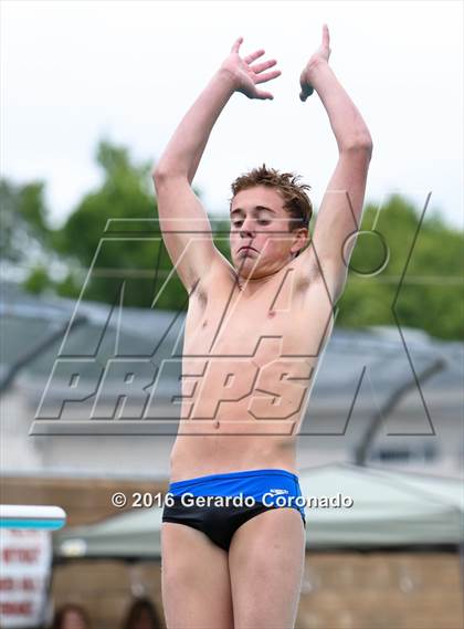 Thumbnail 2 in CIF SJS Boys Diving Championships photogallery.