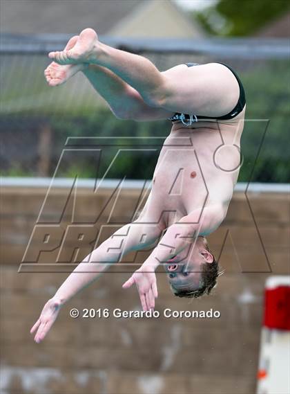 Thumbnail 3 in CIF SJS Boys Diving Championships photogallery.
