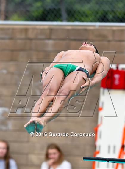 Thumbnail 2 in CIF SJS Boys Diving Championships photogallery.