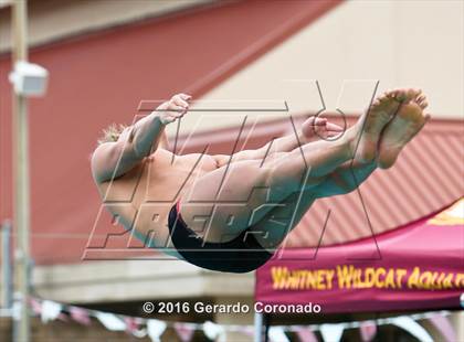 Thumbnail 2 in CIF SJS Boys Diving Championships photogallery.