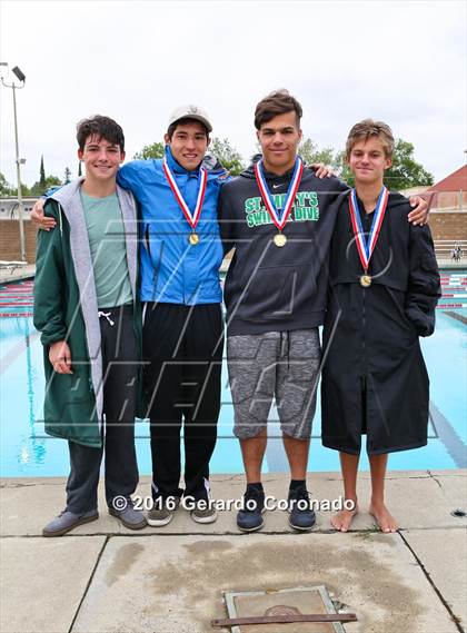 Thumbnail 3 in CIF SJS Boys Diving Championships photogallery.