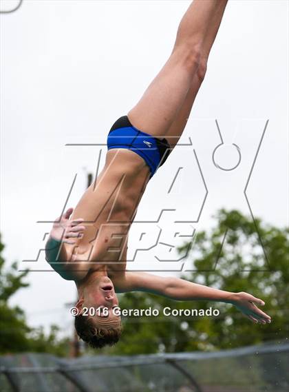 Thumbnail 2 in CIF SJS Boys Diving Championships photogallery.