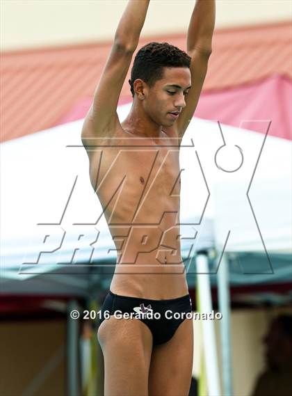Thumbnail 2 in CIF SJS Boys Diving Championships photogallery.