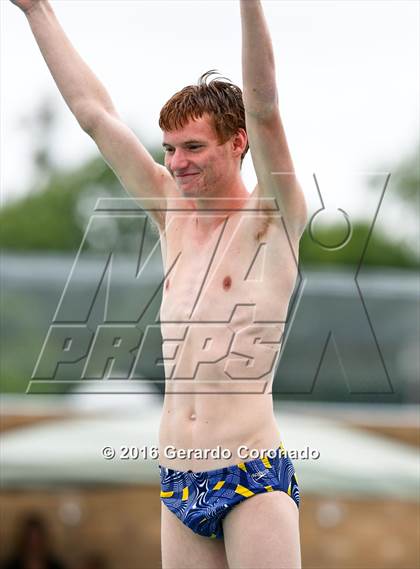 Thumbnail 3 in CIF SJS Boys Diving Championships photogallery.
