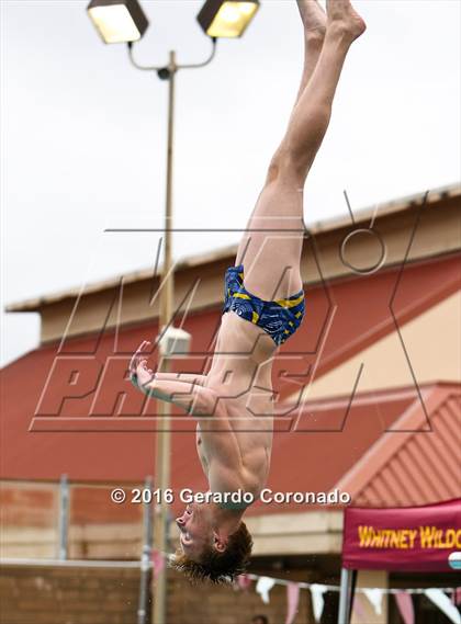 Thumbnail 1 in CIF SJS Boys Diving Championships photogallery.