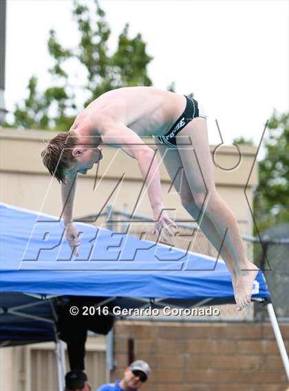 Thumbnail 1 in CIF SJS Boys Diving Championships photogallery.