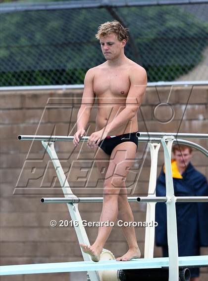 Thumbnail 3 in CIF SJS Boys Diving Championships photogallery.