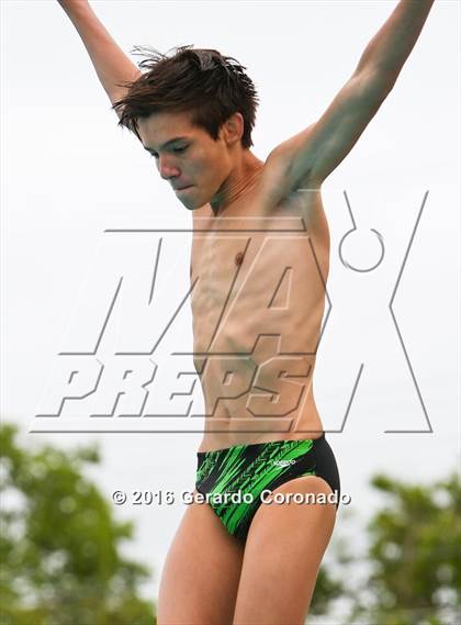 Thumbnail 2 in CIF SJS Boys Diving Championships photogallery.