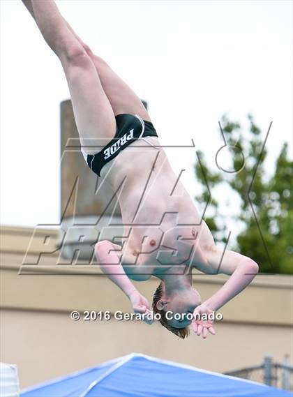 Thumbnail 2 in CIF SJS Boys Diving Championships photogallery.