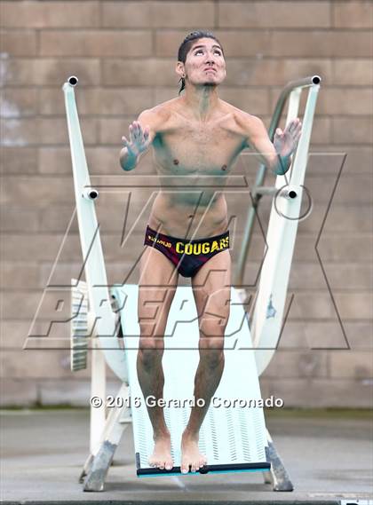Thumbnail 3 in CIF SJS Boys Diving Championships photogallery.