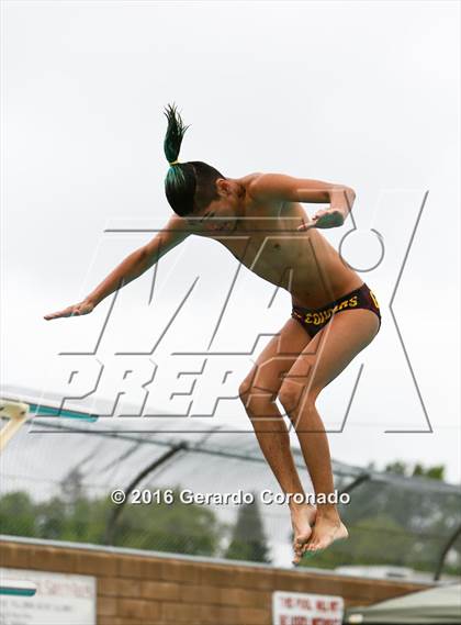 Thumbnail 3 in CIF SJS Boys Diving Championships photogallery.