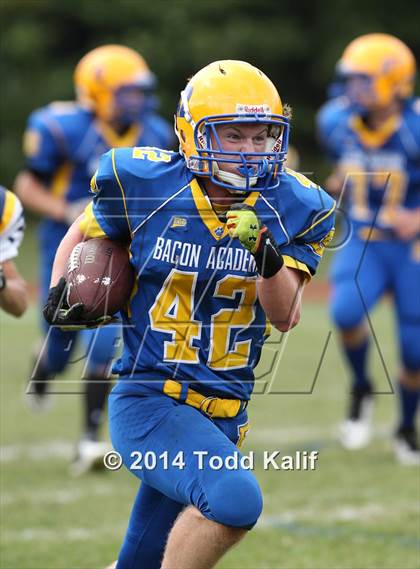 Thumbnail 3 in Woodstock Academy @ Bacon Academy photogallery.
