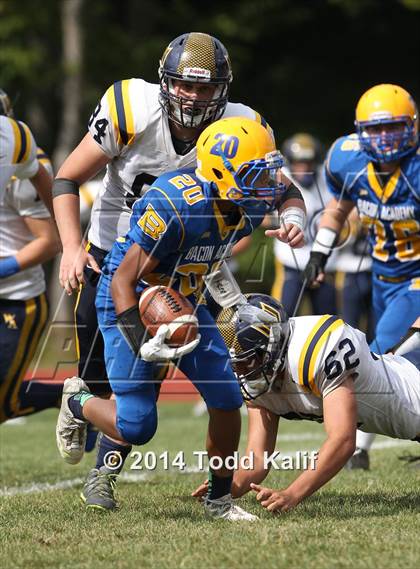 Thumbnail 1 in Woodstock Academy @ Bacon Academy photogallery.