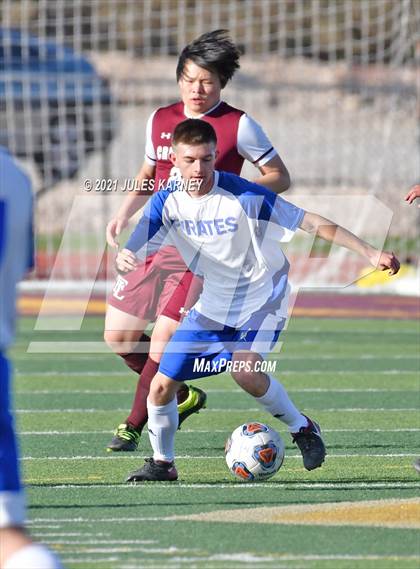 Thumbnail 3 in Moapa Valley vs Faith Lutheran photogallery.