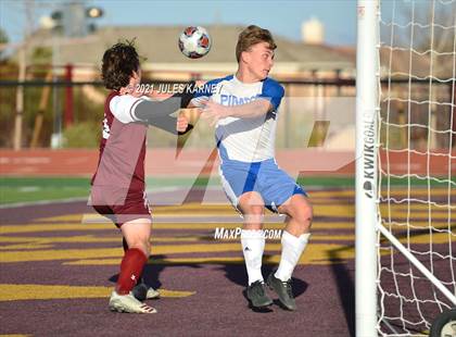 Thumbnail 2 in Moapa Valley vs Faith Lutheran photogallery.