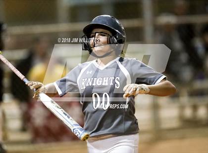 Thumbnail 2 in Trivium Prep vs Saguaro (Chandler Prep Softball Classic Platinum Final) photogallery.