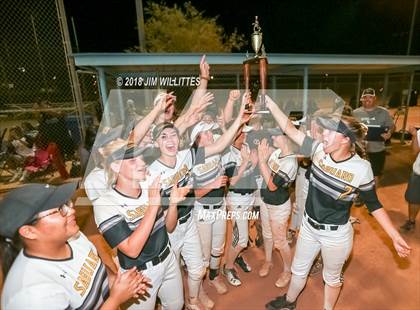 Thumbnail 2 in Trivium Prep vs Saguaro (Chandler Prep Softball Classic Platinum Final) photogallery.