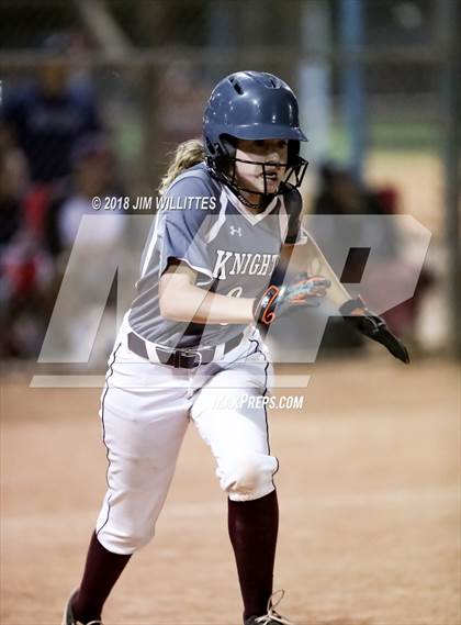 Thumbnail 3 in Trivium Prep vs Saguaro (Chandler Prep Softball Classic Platinum Final) photogallery.