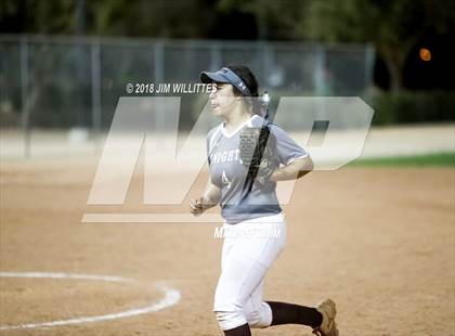 Thumbnail 2 in Trivium Prep vs Saguaro (Chandler Prep Softball Classic Platinum Final) photogallery.