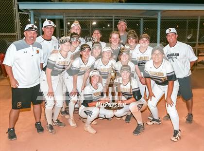 Thumbnail 1 in Trivium Prep vs Saguaro (Chandler Prep Softball Classic Platinum Final) photogallery.