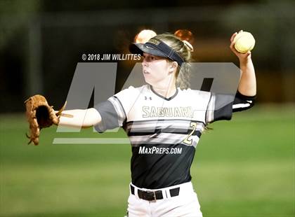 Thumbnail 1 in Trivium Prep vs Saguaro (Chandler Prep Softball Classic Platinum Final) photogallery.