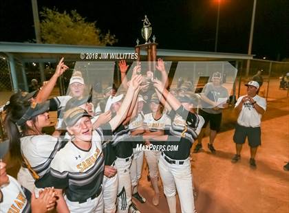 Thumbnail 3 in Trivium Prep vs Saguaro (Chandler Prep Softball Classic Platinum Final) photogallery.
