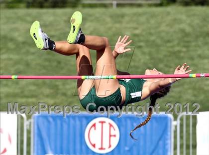 Thumbnail 2 in CIF State Track & Field Championships (Girls Field Events - Finals) photogallery.