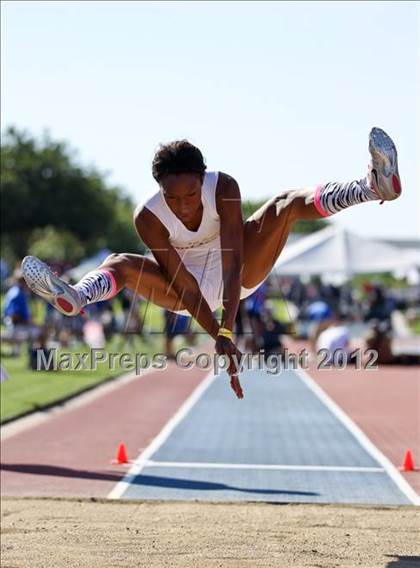 Thumbnail 3 in CIF State Track & Field Championships (Girls Field Events - Finals) photogallery.
