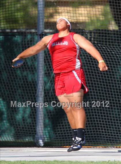 Thumbnail 3 in CIF State Track & Field Championships (Girls Field Events - Finals) photogallery.
