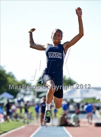 Thumbnail 2 in CIF State Track & Field Championships (Girls Field Events - Finals) photogallery.