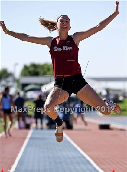 Thumbnail 3 in CIF State Track & Field Championships (Girls Field Events - Finals) photogallery.