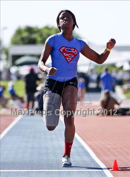 Thumbnail 3 in CIF State Track & Field Championships (Girls Field Events - Finals) photogallery.