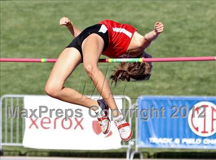 Thumbnail 3 in CIF State Track & Field Championships (Girls Field Events - Finals) photogallery.