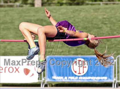 Thumbnail 3 in CIF State Track & Field Championships (Girls Field Events - Finals) photogallery.