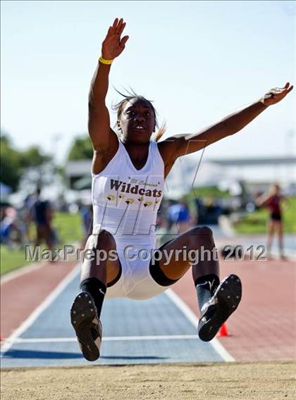 Thumbnail 3 in CIF State Track & Field Championships (Girls Field Events - Finals) photogallery.