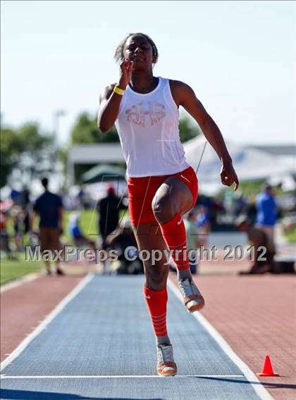 Thumbnail 1 in CIF State Track & Field Championships (Girls Field Events - Finals) photogallery.