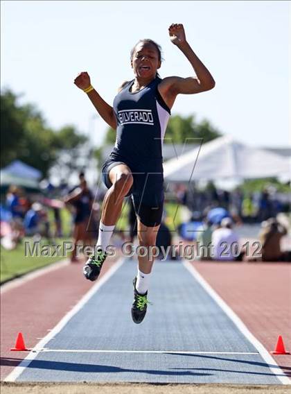 Thumbnail 2 in CIF State Track & Field Championships (Girls Field Events - Finals) photogallery.