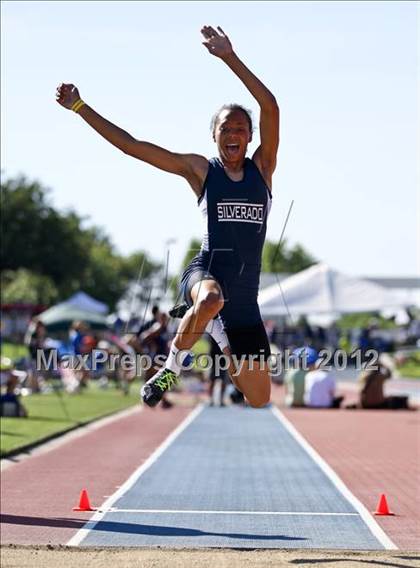 Thumbnail 1 in CIF State Track & Field Championships (Girls Field Events - Finals) photogallery.