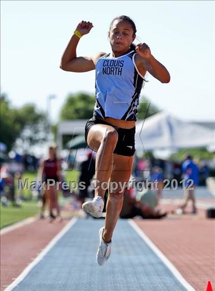 Thumbnail 3 in CIF State Track & Field Championships (Girls Field Events - Finals) photogallery.