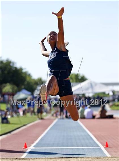 Thumbnail 1 in CIF State Track & Field Championships (Girls Field Events - Finals) photogallery.