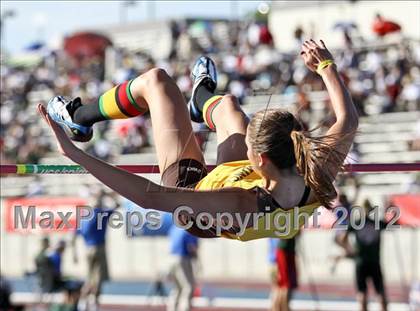 Thumbnail 2 in CIF State Track & Field Championships (Girls Field Events - Finals) photogallery.