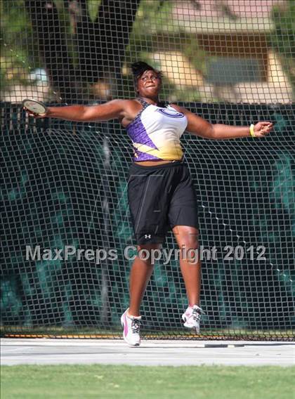 Thumbnail 1 in CIF State Track & Field Championships (Girls Field Events - Finals) photogallery.