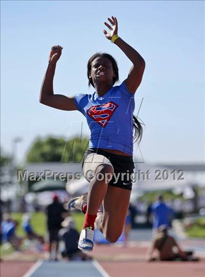 Thumbnail 1 in CIF State Track & Field Championships (Girls Field Events - Finals) photogallery.
