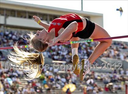 Thumbnail 2 in CIF State Track & Field Championships (Girls Field Events - Finals) photogallery.