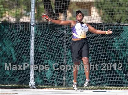 Thumbnail 3 in CIF State Track & Field Championships (Girls Field Events - Finals) photogallery.
