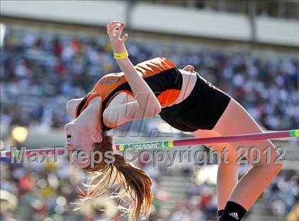Thumbnail 1 in CIF State Track & Field Championships (Girls Field Events - Finals) photogallery.