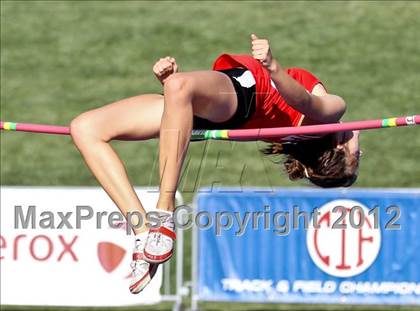 Thumbnail 1 in CIF State Track & Field Championships (Girls Field Events - Finals) photogallery.